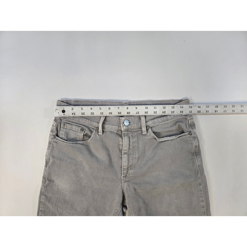 Mott & Bow Mercer Slim Fit Jeans Mens 30x32 Light Grey Stretch Denim Pants - Picture 10 of 16